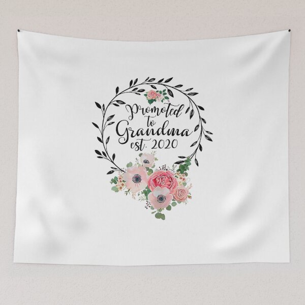 Item preview, Promoted to Grandma Est 2020 Floral First , Designer designed and sold by BRANDONPRY1.