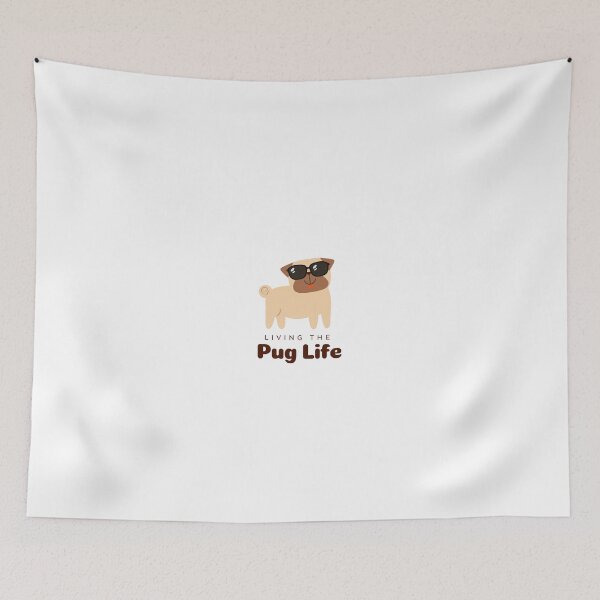 Item preview, living the pug life designed and sold by fashioncollege.