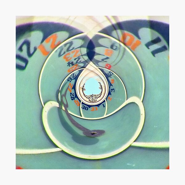 Curved space-time 3 Photographic Print