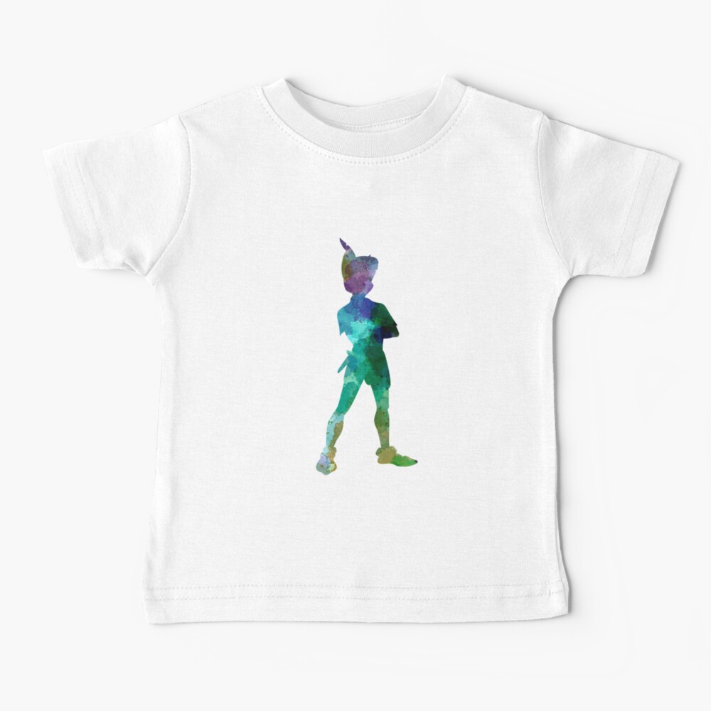 Peter Pan in watercolor Baby T-Shirt