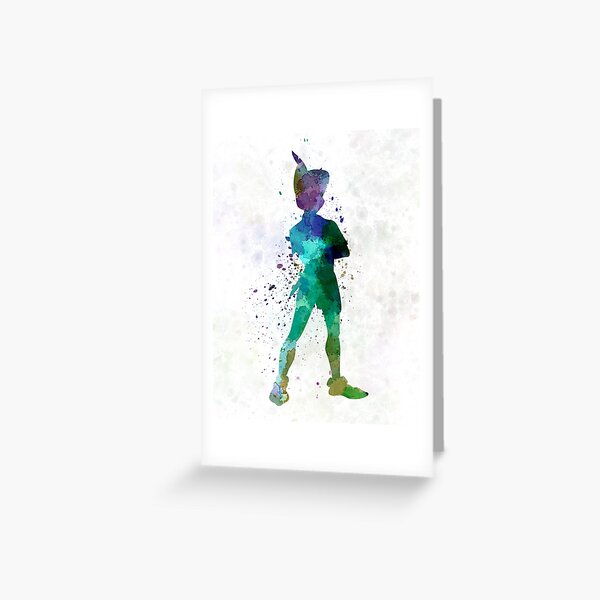 Aperçu de l'œuvre Peter Pan à l'aquarelle créée et vendue par paulrommer.