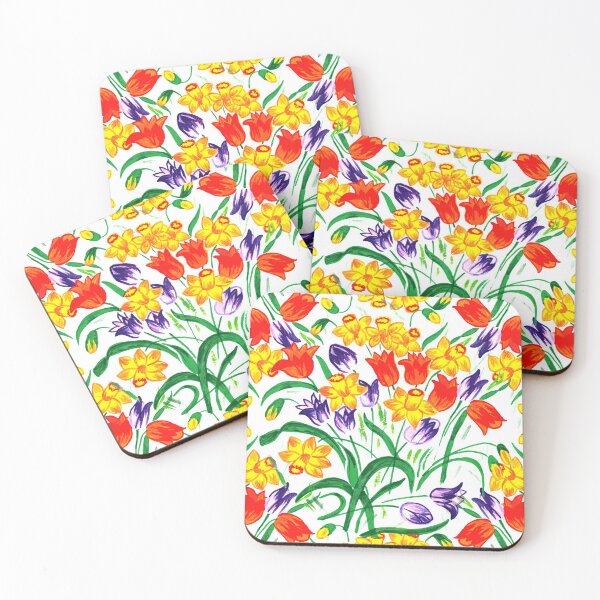 Item preview, Colorful Flowers designed and sold by artmadeinheaven.
