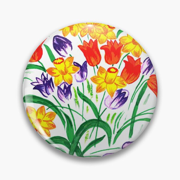 Item preview, Colorful Flowers designed and sold by artmadeinheaven.
