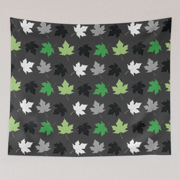 Item preview, Aromantic Aro Maple Leaf Pride Gift, Aro Colorful Tree Leaves, Aromantic Maple Leaf lovers art LGBT+ designed and sold by ArtsyloShop.