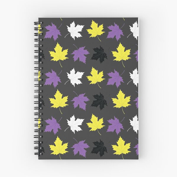 Item preview, Non Binary Maple Leaf Pride Gift, Enby NonBinary Colorful Tree Leaves, NB Non Binary Maple Leaf lovers art LGBT+ designed and sold by ArtsyloShop.