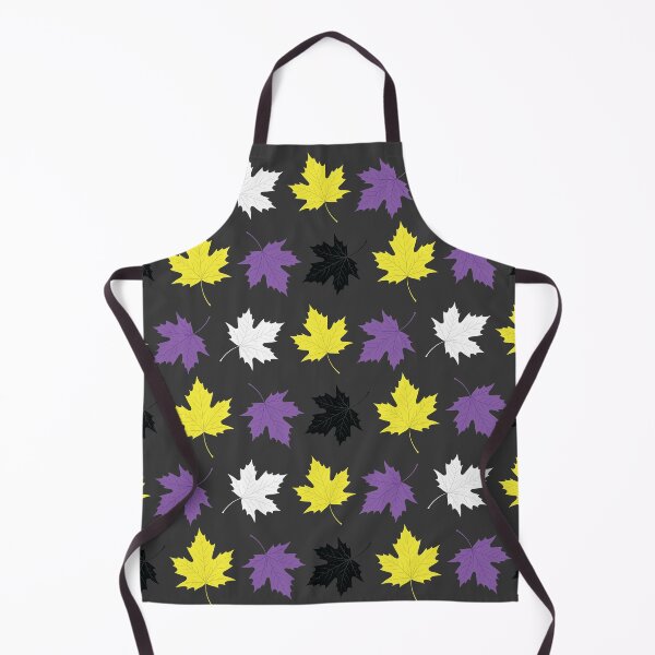 Item preview, Non Binary Maple Leaf Pride Gift, Enby NonBinary Colorful Tree Leaves, NB Non Binary Maple Leaf lovers art LGBT+ designed and sold by ArtsyloShop.