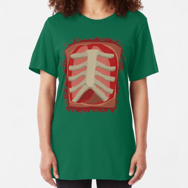 Surgeon Simulator - Ribcage Design - Official Merchandise Slim Fit T-Shirt