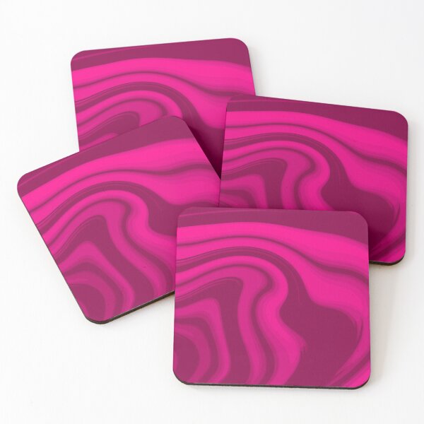 Item preview, Pink Curve With Burgundy designed and sold by KeksWorkroom.