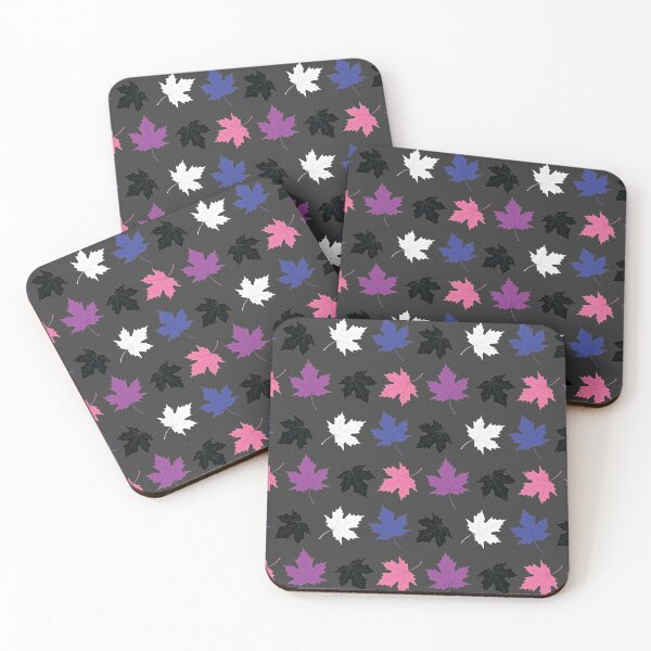 Item preview, Genderfluid Maple Leaf Pride Gift, Gender fluid Colorful Tree Leaves, Genderfluid Maple Leaf lovers art LGBT+ designed and sold by ArtsyloShop.