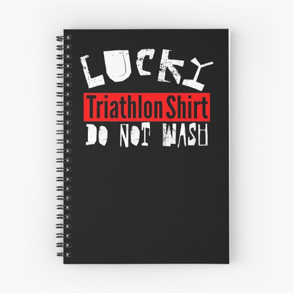 Item preview, Lucky Retro Triathlon Shirt Do Not Wash Please designed and sold by Sonatablue.