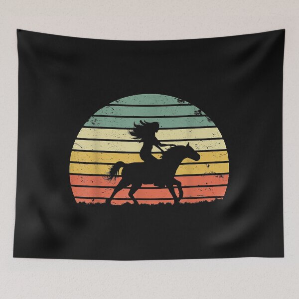 Item preview, Girl Horse Riding Shirt Vintage Cowgirl Texas Ranch designed and sold by Vignette2323.