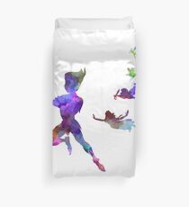 Funda nórdica Peter Pan en acuarela