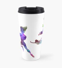 Peter Pan in Aquarell Thermosbecher