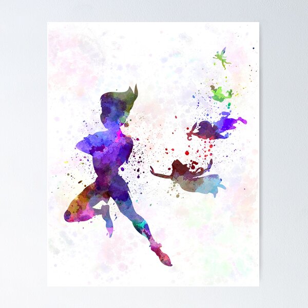 Item preview, Peter Pan in watercolor designed and sold by paulrommer.