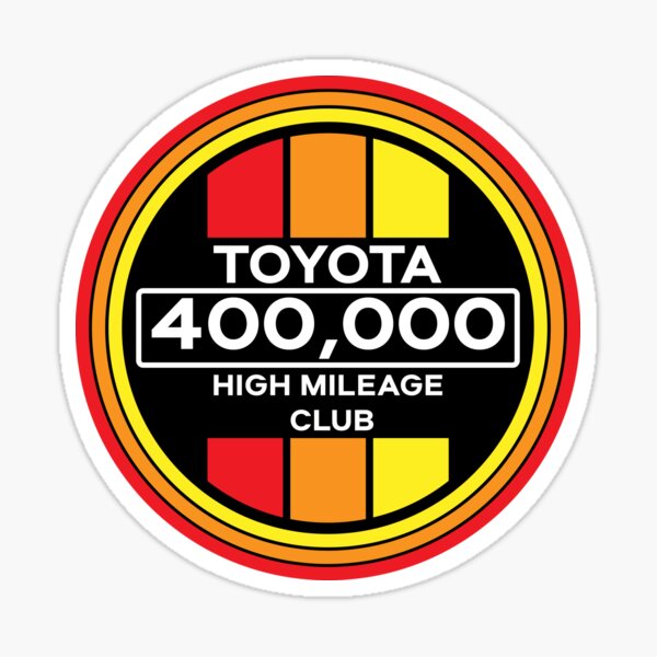 Item preview, Toyota 400,000 High Mileage Club designed and sold by knibbzy.