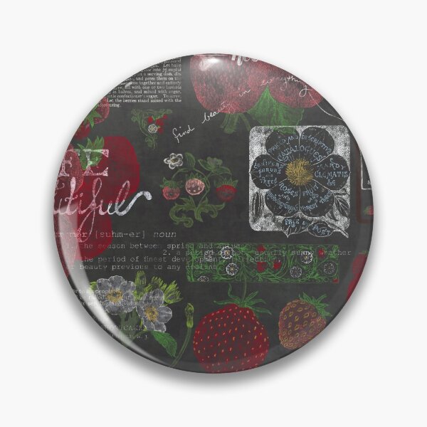 Item preview, Strawberries Chalkboard Collage designed and sold by DigitalEffects.