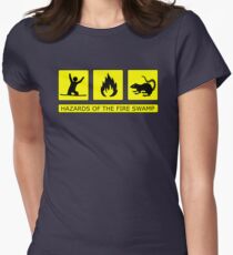 Hazards of The Fire Swamp Women's Fitted T-Shirt