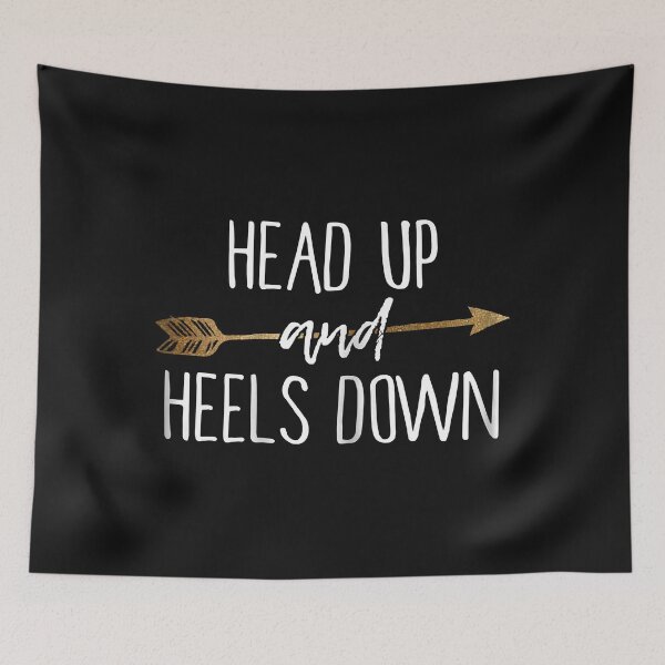 Item preview, Head Up And Heels Down Shirt Horse Lovers designed and sold by Vignette2323.
