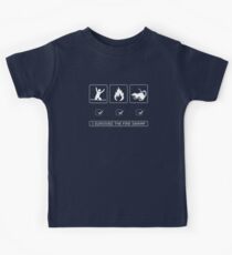 I survived the fire swamp Kids Tee