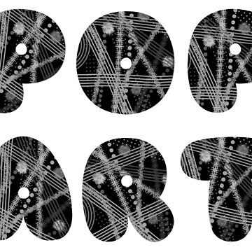 Artwork thumbnail, Pop Art - Black and White by VkScript