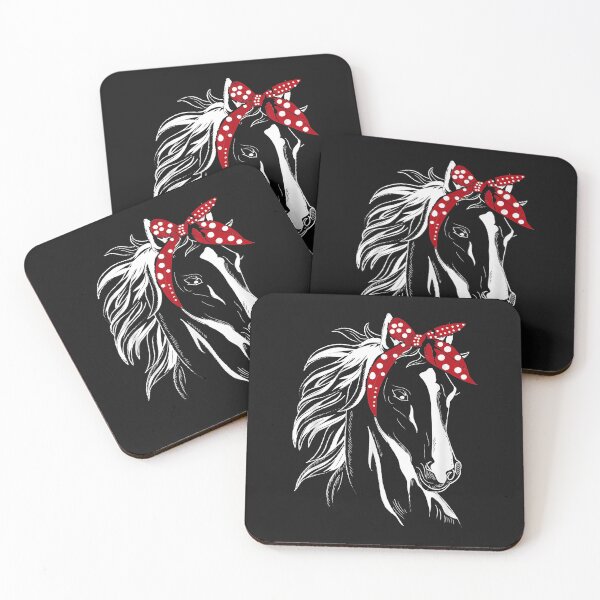 Item preview, Horse Bandana for Horseback Riding Horse Lover designed and sold by Vignette2323.