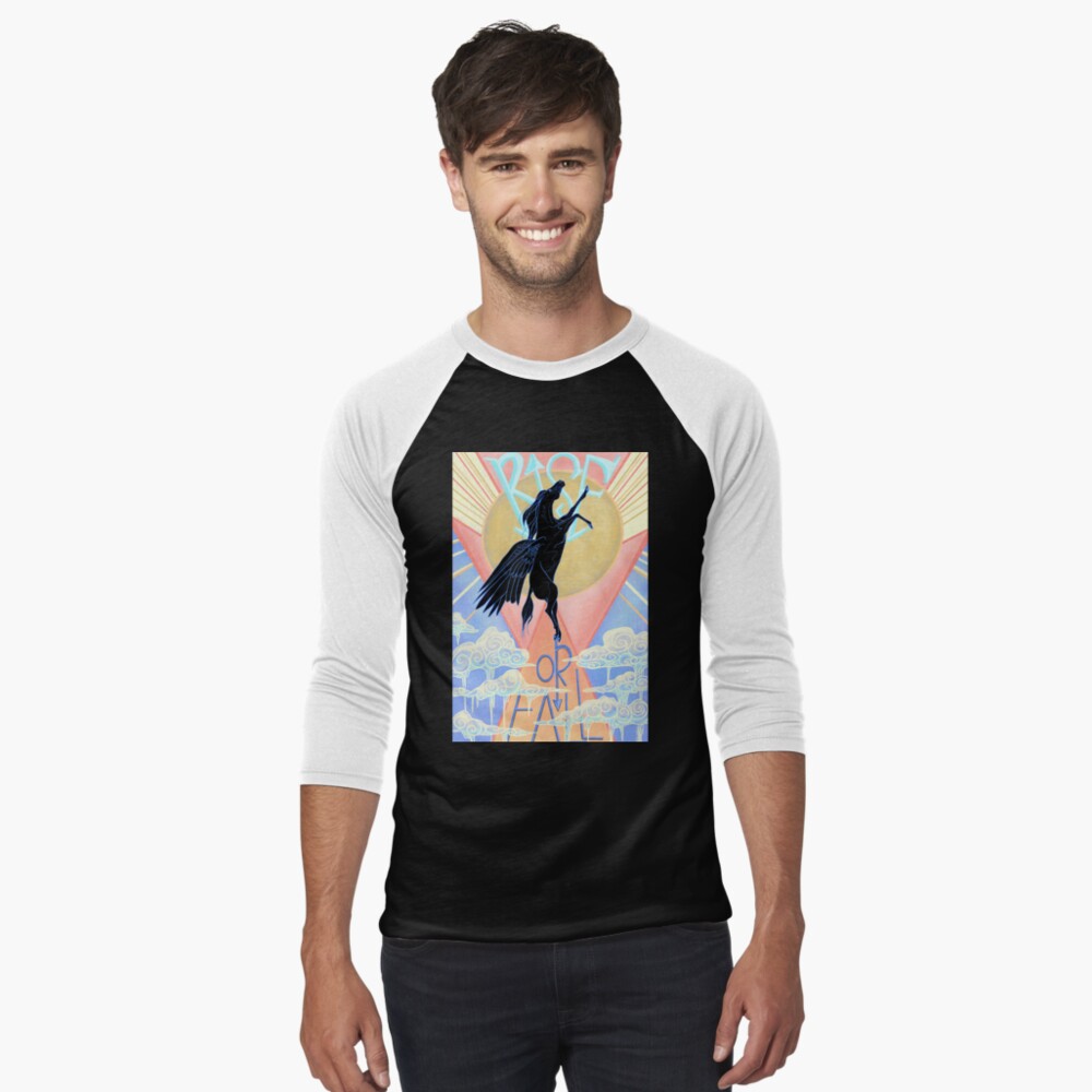 Item preview, Baseball ¾ Sleeve T-Shirt designed and sold by tinaschofield.