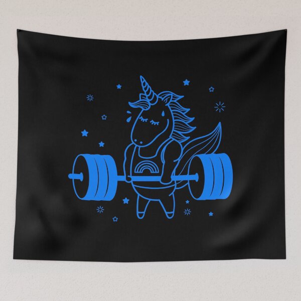 Item preview, Unicorn Deadlift - Funny Gym designed and sold by GymWearDepot.