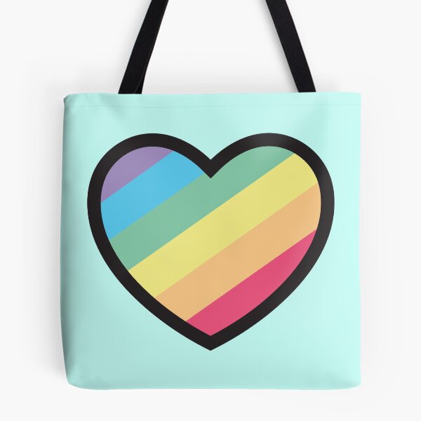 Artikelvorschau, Diagonales Regenbogenherz entworfen und verkauft von Freaking-alyson.
