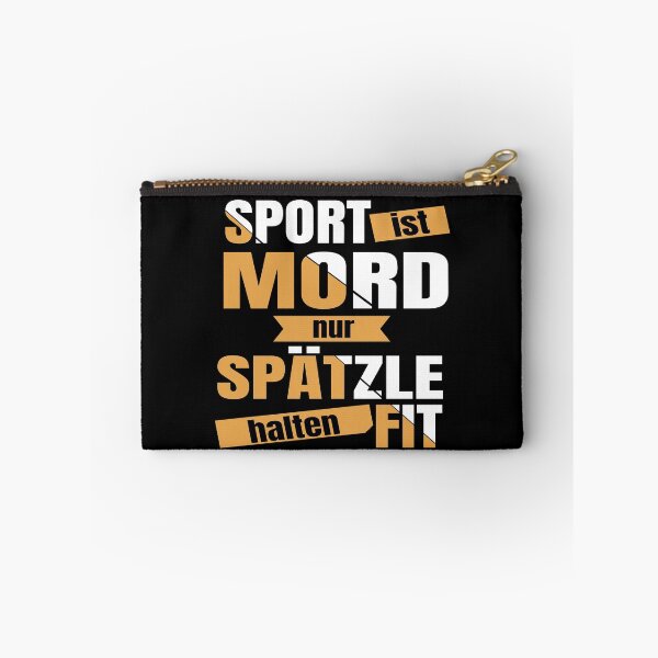 Item preview, Sport Is Murder - Spaetzle Keep Fit - Swabia designed and sold by Schwaben Designs.