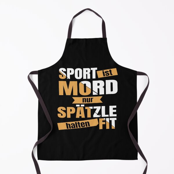 Item preview, Sport Is Murder - Spaetzle Keep Fit - Swabia designed and sold by Schwaben Designs.