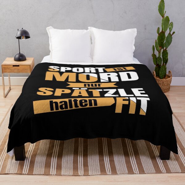 Item preview, Sport Is Murder - Spaetzle Keep Fit - Swabia designed and sold by Schwaben Designs.