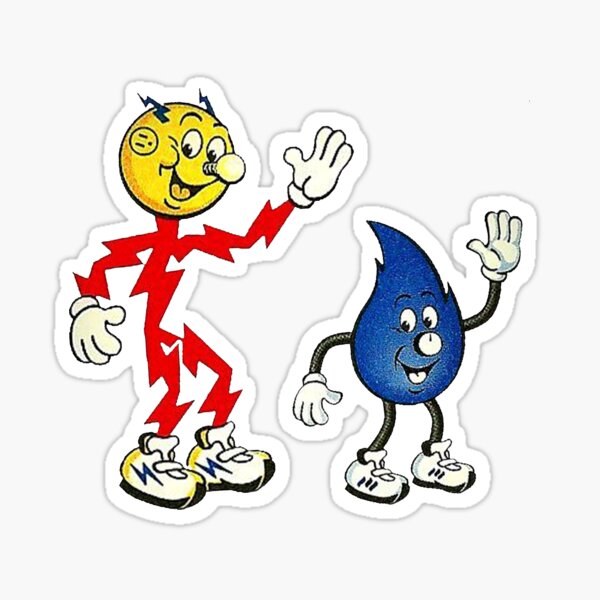 Reddy Kilowatt Sticker