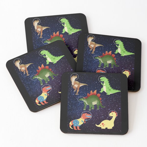 Item preview, Cute Dinosaurs In Space - Funny Dinosaur Lovers designed and sold by chetan786.
