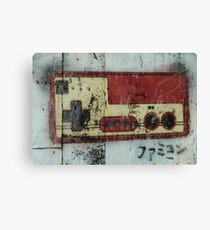 FAMICOM URBAN GAMING COMPOSITION Canvas Print