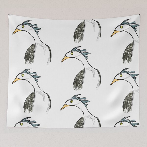 Item preview, Hello Heron! designed and sold by Agapey.