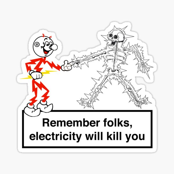 Reddy Kilowatt Sticker
