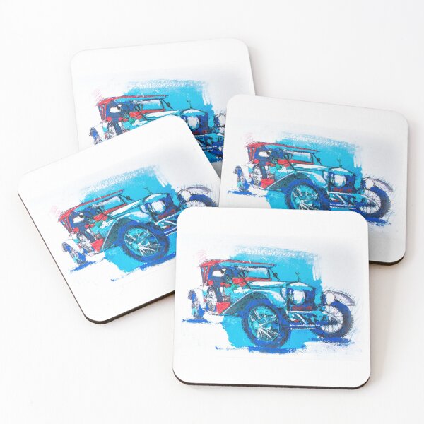 Item preview, semi-abstract vintage Car 03 designed and sold by Rohankhuntale.