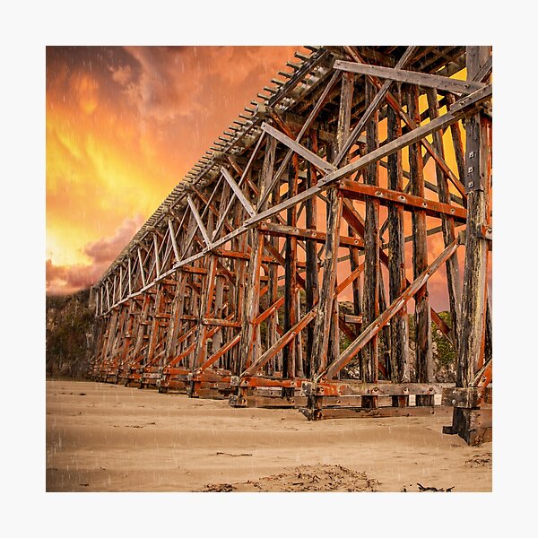 Item preview, Pudding Creek Trestle designed and sold by PreferedDesign.
