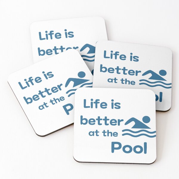 Artikelvorschau, Das Leben am Pool ist besser entworfen und verkauft von emptysky1201.