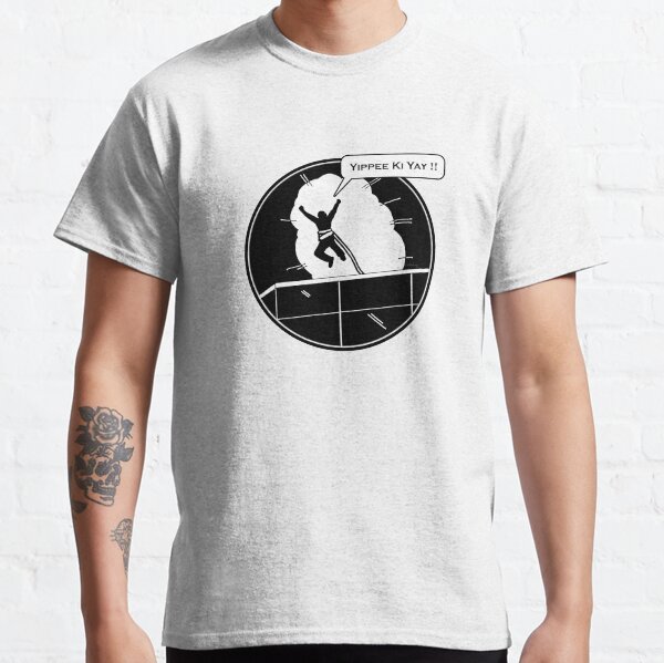 Yippee Ki Yay - with speech bubble Classic T-Shirt