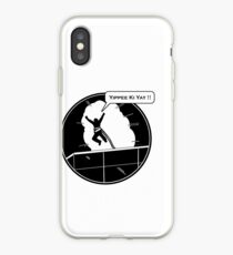 Yippee Ki Yay - with speech bubble iPhone Case