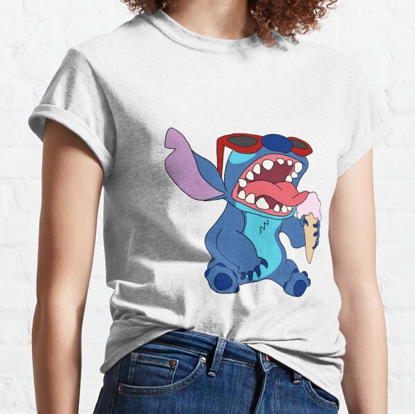 Crème glacée au point T-shirt classique