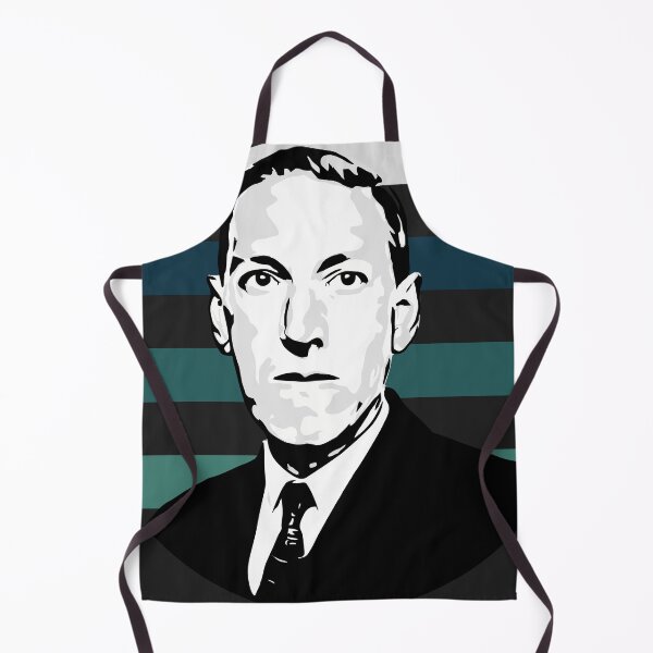 Item preview, HP Lovecraft Bust with Vapourwave Sun designed and sold by BRU Design.
