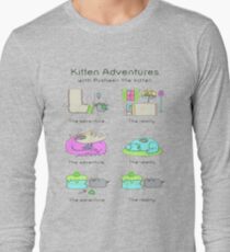 pussies adventure Long Sleeve T-Shirt