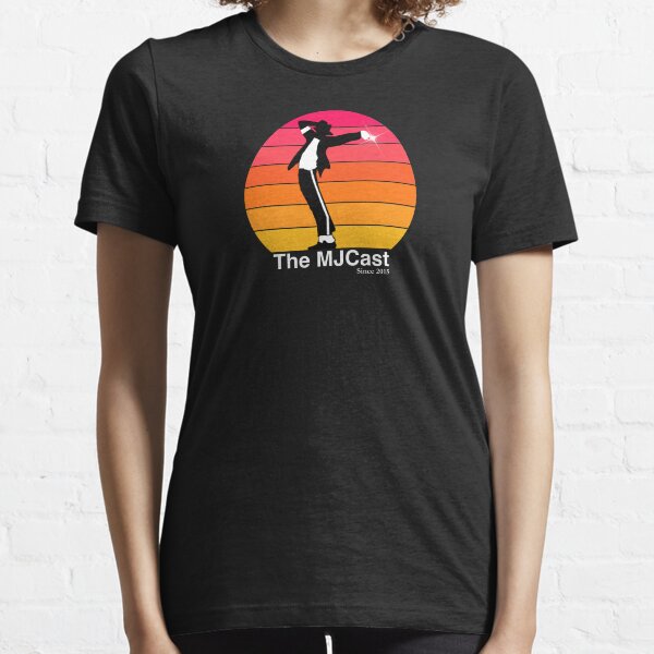 The MJCast Sunset (White Text) Essential T-Shirt