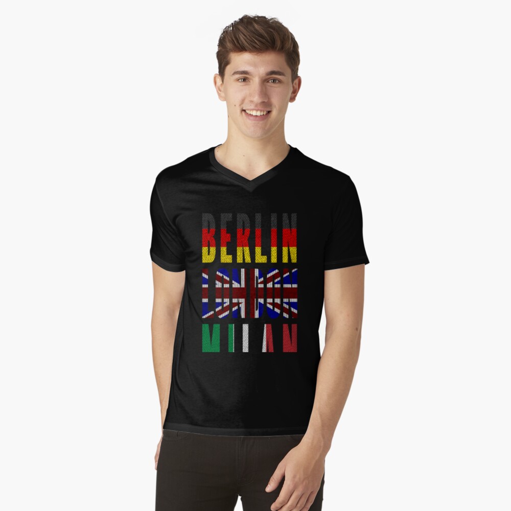Item preview, V-Neck T-Shirt designed and sold by VkScript.