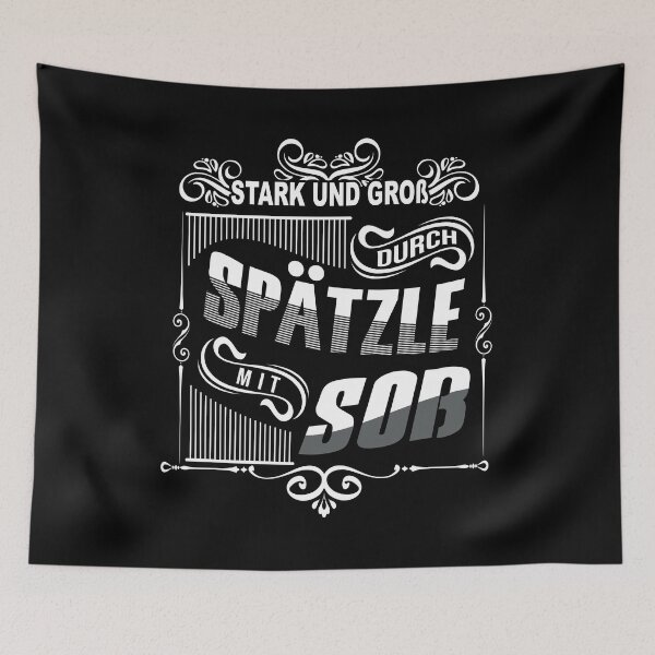 Item preview, Strong And Tall By Spaetzle With Sauce - Swabia designed and sold by Schwaben Designs.