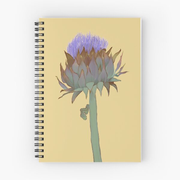 Item preview, Artichoke Thistle in Bloom designed and sold by rebecca-prints.