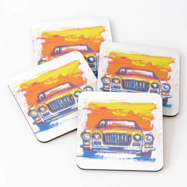 Item preview, semi-abstract Vintage Car 03 designed and sold by Rohankhuntale.