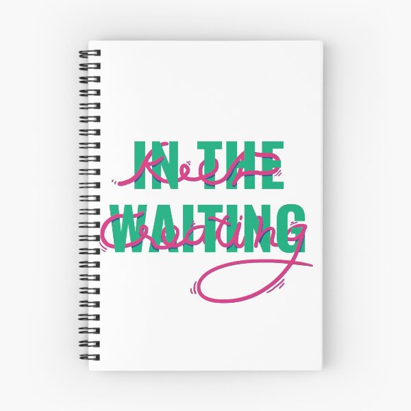 Item preview, IN THE WAITING KEEP CREATING designed and sold by Ludic gallery.